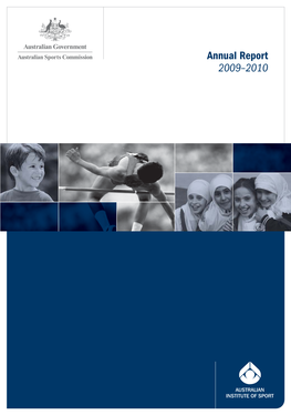 Australian Sports Commission Annual Report 2009-2010