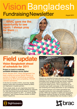 SS BRAC VB Aug Newsletter AWV2.Indd