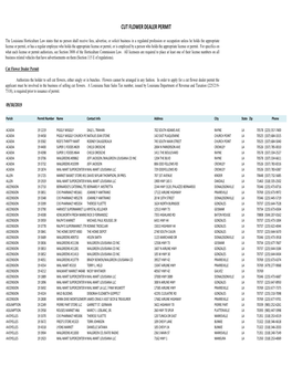 Cut Flower Dealer Permit