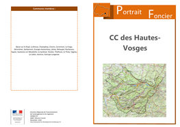 0 CC Des Hautes- Vosges 0 Foncier Portrait