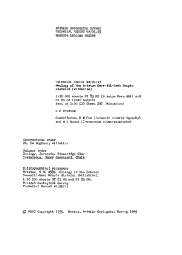 Geographical Index Subject Index Bibliographical Reference British