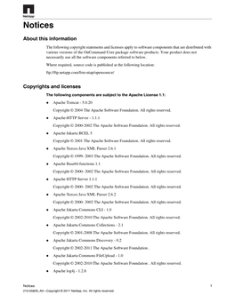 Oncommand Core Package Software Products