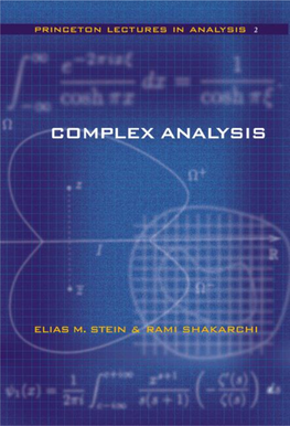 Complex Analysis (Princeton Lectures in Analysis, Volume