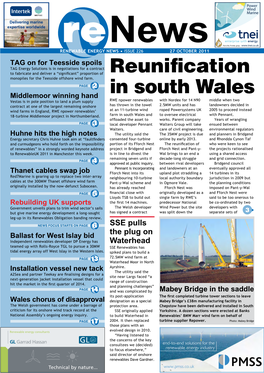Reunification in South Wales