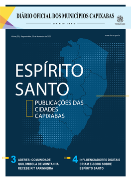 Espírito Santo Publicações Das Cidades Capixabas