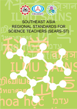 Southeast Asia Regional Standards for Science Teachers (Sears-St) Introduction