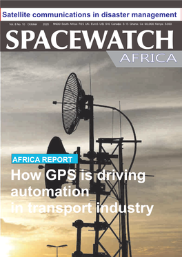 Spacewatchafrica October 2020 Edition