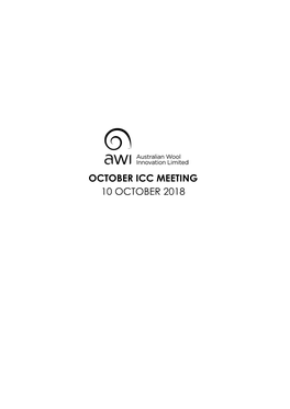 OCTOBER ICC MEETING 10 OCTOBER 2018 Blank Page