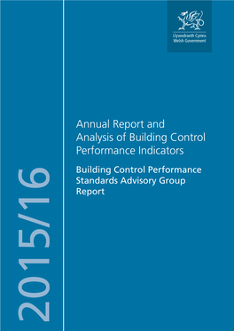 Annual Report and Analysis of Building Control Performance Indicators