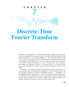 Discrete-Time Fourier Transform