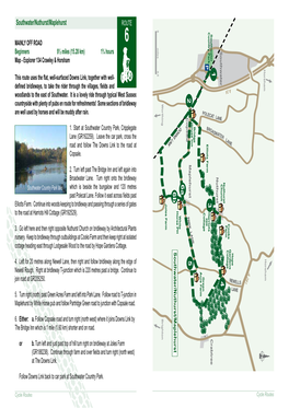 Southwater/Nuthurst/Maplehurst Route