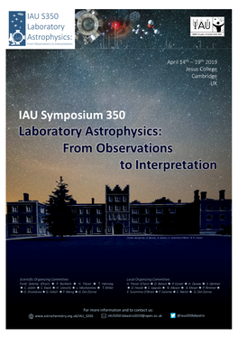 Laboratory Astrophysics: from Observations to Interpretation