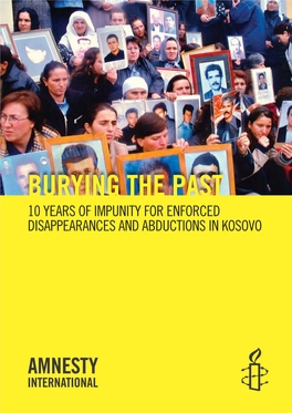 10 Years of Impunity for Enforced Disappearances and Abductions in Kosovo