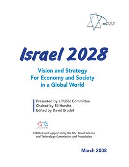 Vision and Strategy for Economy and Society in a Global World