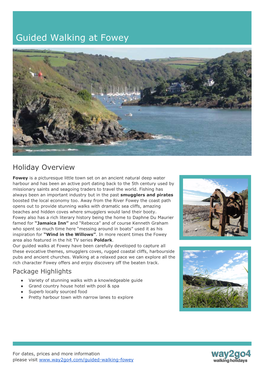 Guided Walking at Fowey