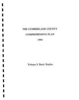 The Cumberland County Comprehensive Plan