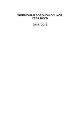 Wokingham Borough Council Year Book