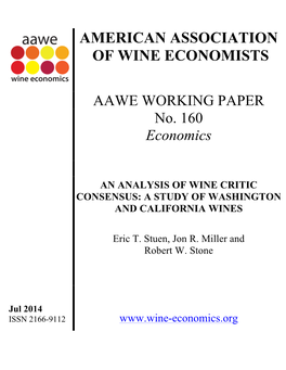 AAWE Working Paper No. 160 – Economics