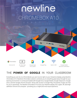 The Power of Google in Your Classroom