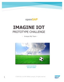 Imagine Iot Prototype Challenge