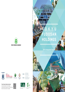 TOKYU FUDOSAN HOLDINGS 2018 Integrated Report