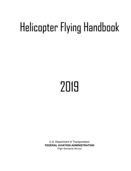 Helicopter Flying Handbook