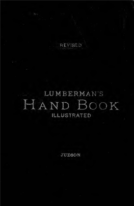 The Lumberman's Hand Book of Inspection and Grading