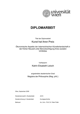 Diplomarbeit