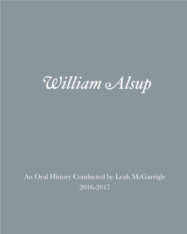 William Alsup