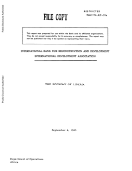 World Bank Document