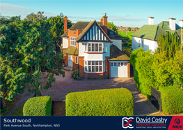 Southwood Park Avenue South, Northampton, NN3 CHARTERED SURVEYORS SURVEYING|SALES|ARCHITECTURE