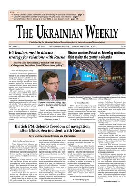 The Ukrainian Weekly, 2021