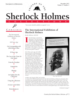 The International Exhibition of Sherlock Holmes