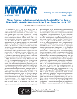 Mm7002e1 Allergic Reactions Including Anaphylaxis After Receipt