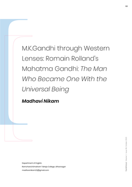 68-77 M.K. Gandhi Through Western Lenses