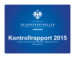 Juventes Kontrollrapport 2015