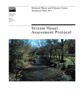 Stream Visual Assessment Protocol (SVAP)