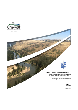 West Belconnen Strategic Assessment