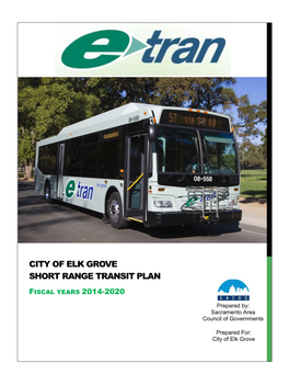 City of Elk Grove Short Range Transit Plan