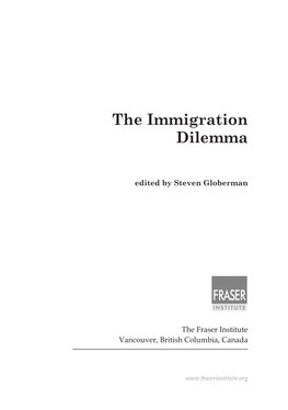 The Immigration Dilemma