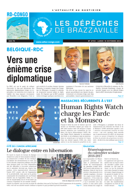 Vers Une Énième Crise Diplomatique