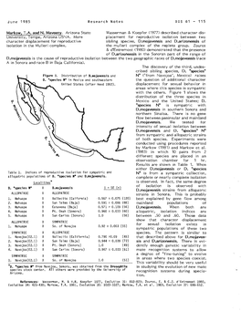 115 Markow, TA and N. Maveety. Arizona State Wasserman & Koepfer