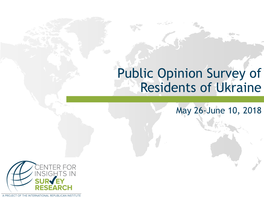 Survey of Residents of Ukraine