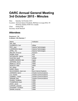 2015 AGM Minutes