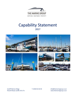 Capability Statement 2017