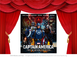 2014 Movies and Toys … Brought to You by the Toy Industry Association