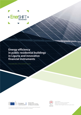 Energy Efficiency in Public Residential Buildings in Liguria and Innovative Financial Instruments