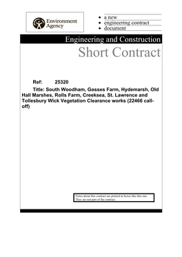 Contractor's Responsibility to Agree a Suitable Access Route for His Proposed Plant with the Landowners