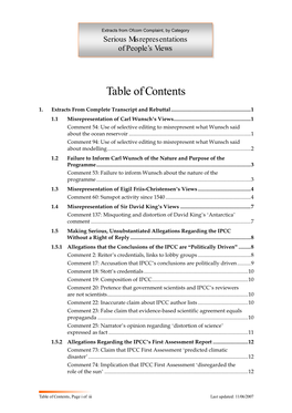 [PDF] Ofcom Complaint by Category: Misrepresentation of People's Views