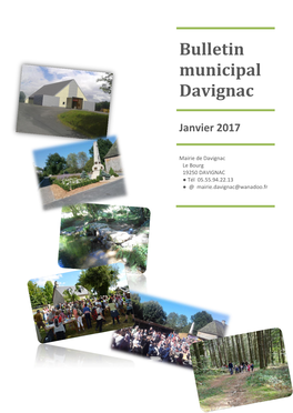 Bulletin Municipal 2017